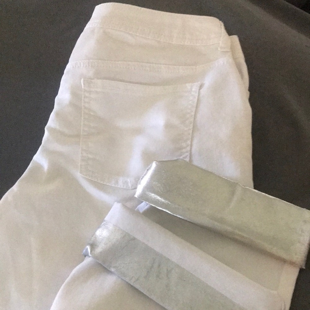 White Chico’s anklet 0.5 - silver roll up